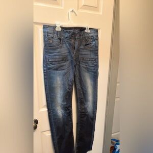 Guess Trendy Blue Skinny Jeans for Men